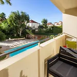 La - Spacious - Sea View - Parking - Ac - Pool Apartment
