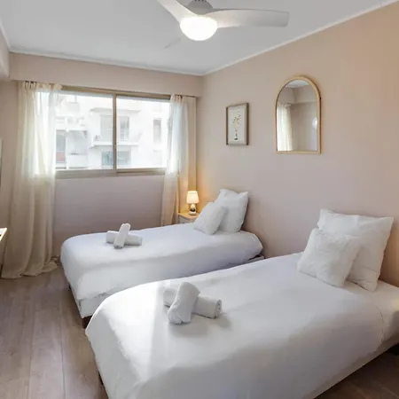 La - Spacious - Sea View - Parking - Ac - Pool Апартаменти Антіб