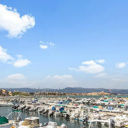 La - Spacious - Sea View - Parking - Ac - Pool * 昂蒂布