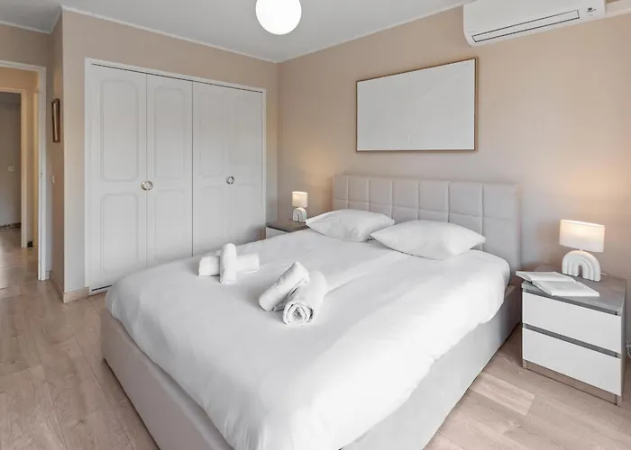 La - Spacious - Sea View - Parking - Ac - Pool 公寓 *