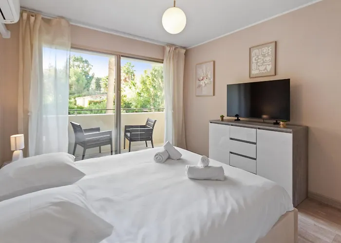 La - Spacious - Sea View - Parking - Ac - Pool 公寓