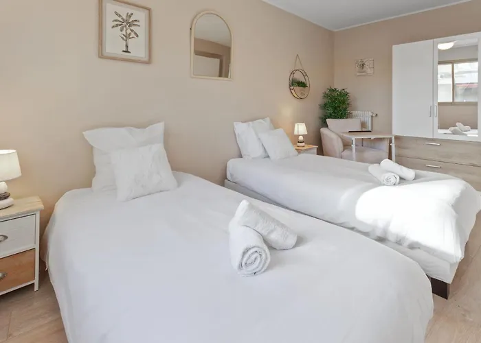 La - Spacious - Sea View - Parking - Ac - Pool Antibes